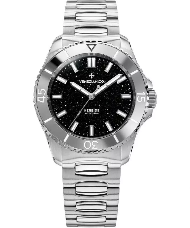 Ρολόι Ανδρικά Venezianico Nereide 39 Avventurina Nera Automatic 3121550C