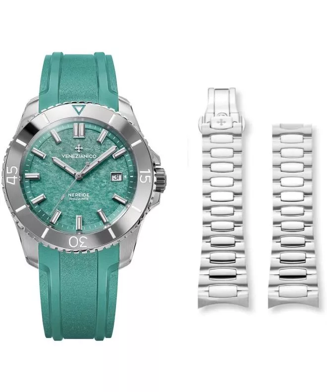 Ρολόι Ανδρικά Venezianico Nereide Amazzonite Limited Edition SET NEREIDE-AMAZZ-SET
