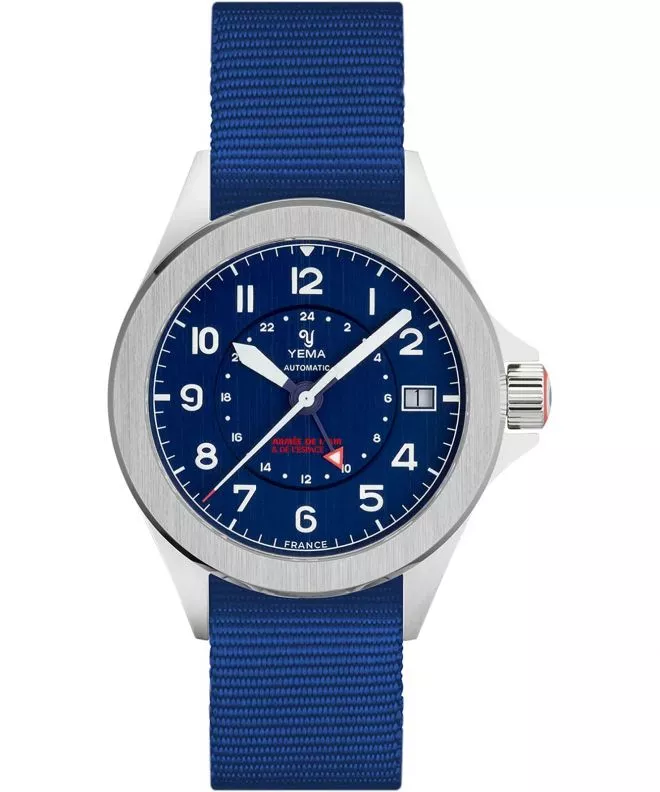 Ρολόι Ανδρικά Yema Flygraf French Air & Space Force GMT Limited Edition YAA21-GG63S
