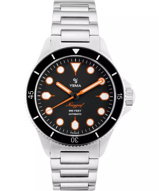 Ρολόι Ανδρικά Yema Navygraf Maxi Dial YNAV2020-AMS