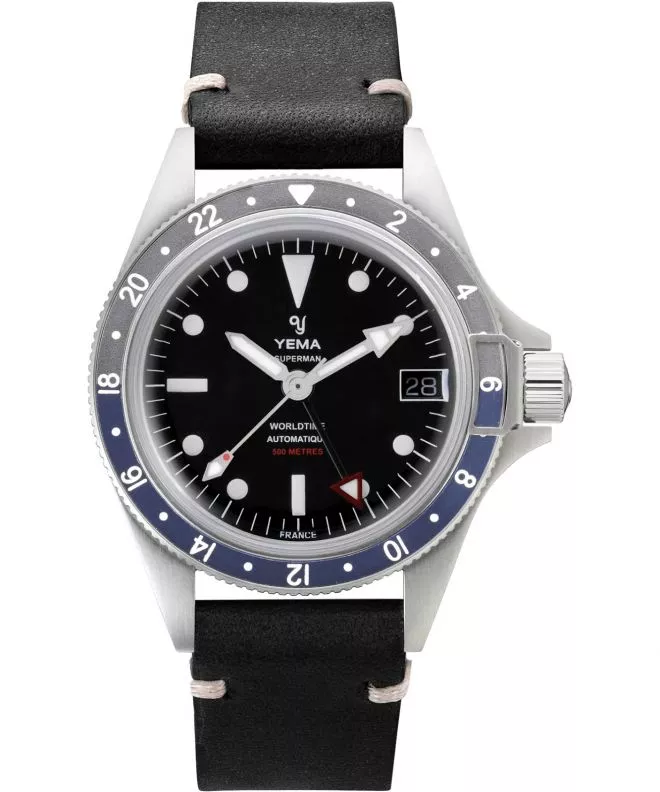 Ρολόι Ανδρικά Yema Superman 500 GMT Batman YGMT22C39-AA62S