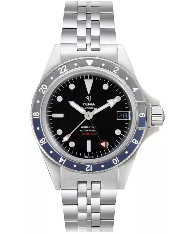 Ρολόι Ανδρικά Yema Superman 500 GMT Batman YGMT22C41-AMS