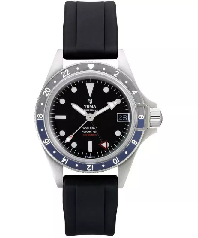 Ρολόι Ανδρικά Yema Superman 500 GMT Batman YGMT22C41-ARBS