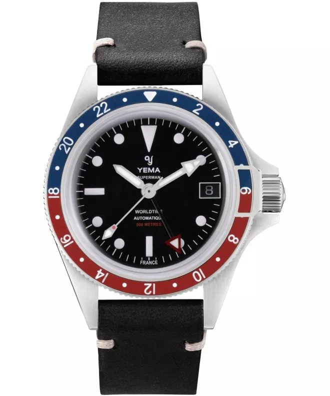 Ρολόι Ανδρικά Yema Superman 500 GMT Pepsi YGMT22B39-AA62S