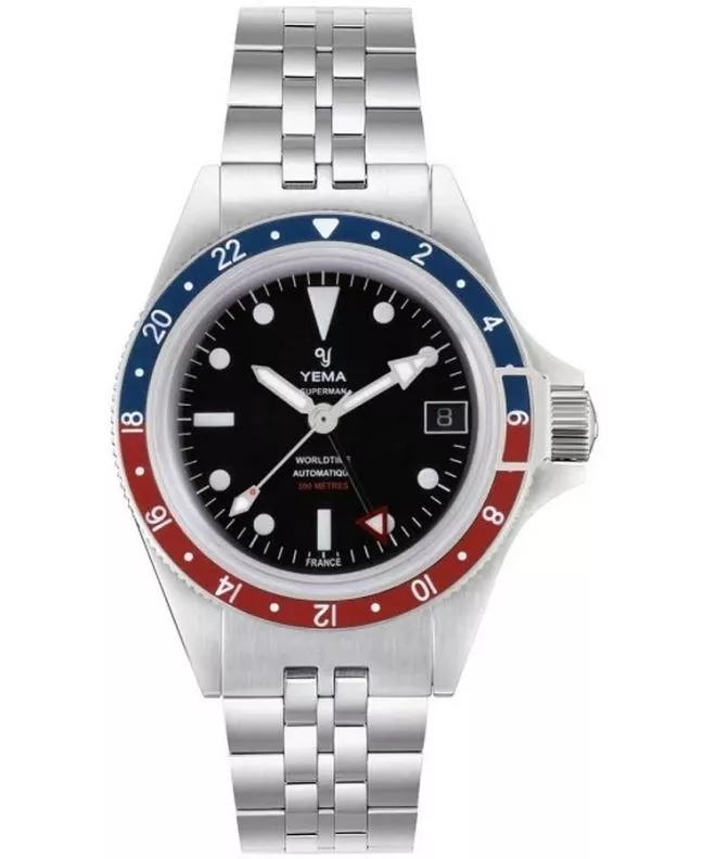 Ρολόι Ανδρικά Yema Superman 500 GMT Pepsi YGMT22B41-AMS