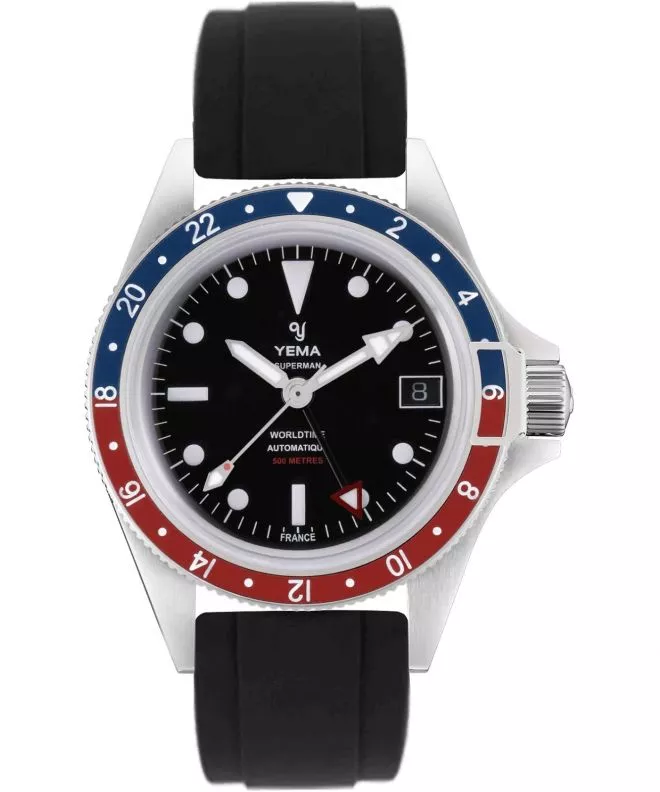 Ρολόι Ανδρικά Yema Superman 500 GMT Pepsi YGMT22B41-ARBS