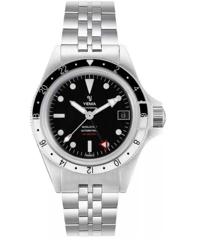 Ρολόι Ανδρικά Yema Superman 500 GMT YGMT22A39-AMS
