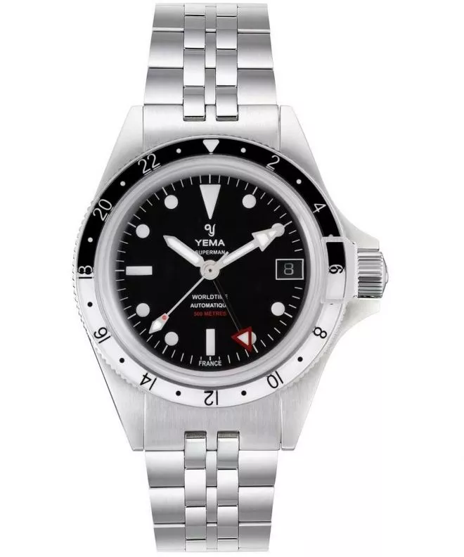 Ρολόι Ανδρικά Yema Superman 500 GMT YGMT22A41-AMS