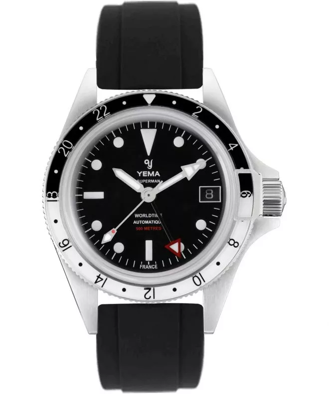 Ρολόι Ανδρικά Yema Superman 500 GMT YGMT22A41-ARBS