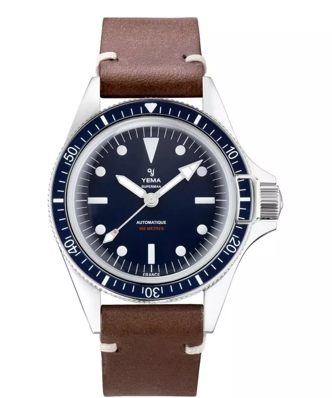 Ρολόι Ανδρικά Yema Superman 500 Mysterious Blue YSUP22B41-GU62S