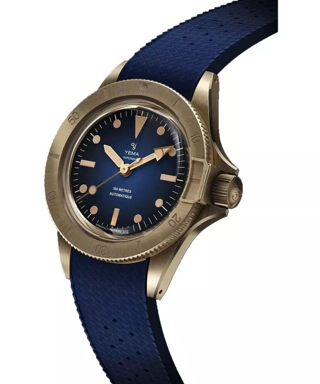 Ρολόι Ανδρικά Yema Superman Bronze CMM.10 Blue Limited Edition 11.13.35.ZN.U5
