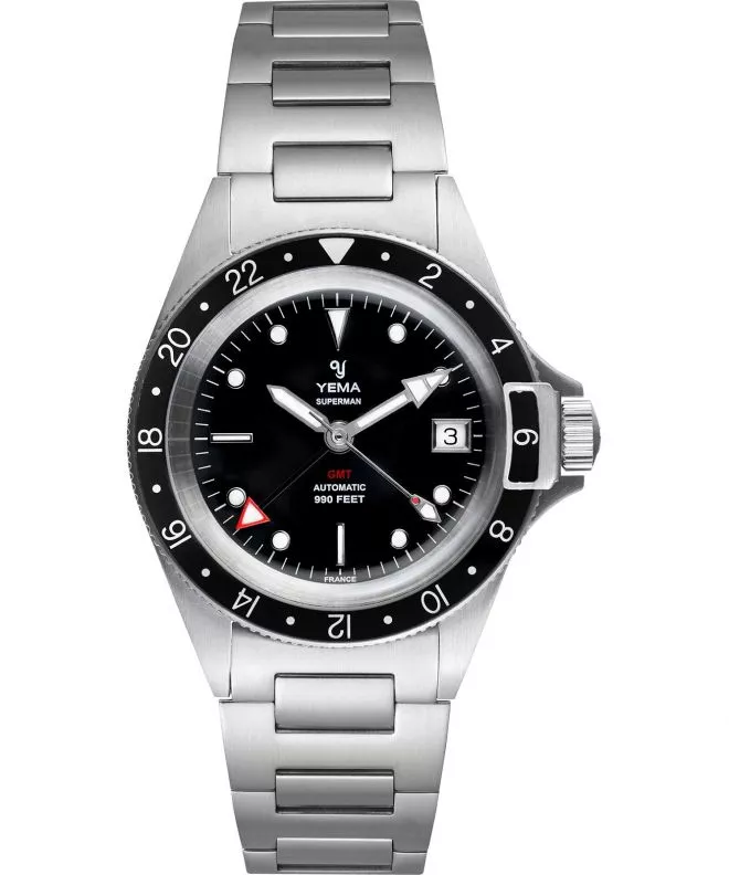 Ρολόι Ανδρικά Yema Superman GMT YSUPGMT2020A39-AMS