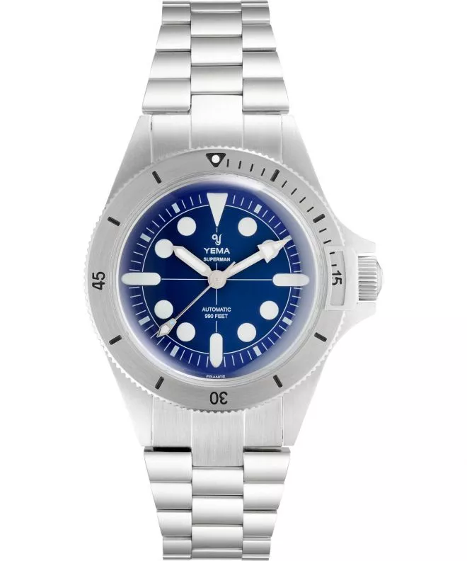 Ρολόι Ανδρικά Yema Superman Maxi Dial YSUP21B41-GMS