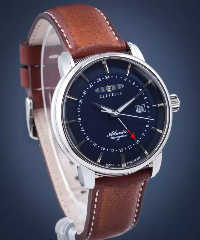 Ρολόι Ανδρικά Zeppelin Atlantic Timezone 8442-3