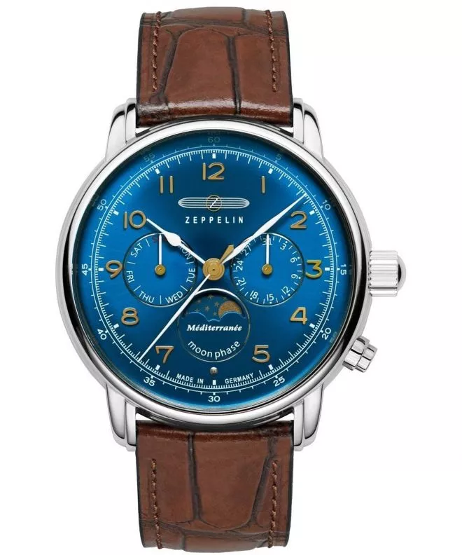 Ρολόι Ανδρικά Zeppelin Mediterranee Moonphase 9636-3