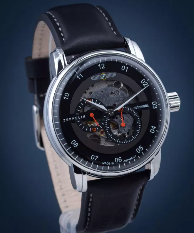 Ρολόι Ανδρικά Zeppelin New Captain's Line Skeleton Automatic 8664-2
