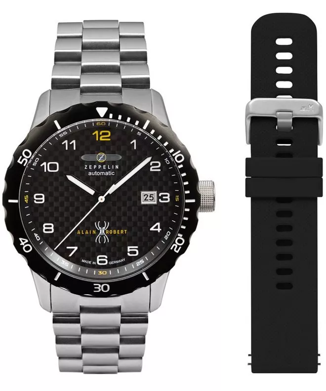 Ρολόι Ανδρικά Zeppelin Night Cruise Alain Robert Automatic Limited Edition 7266M-5-SET
