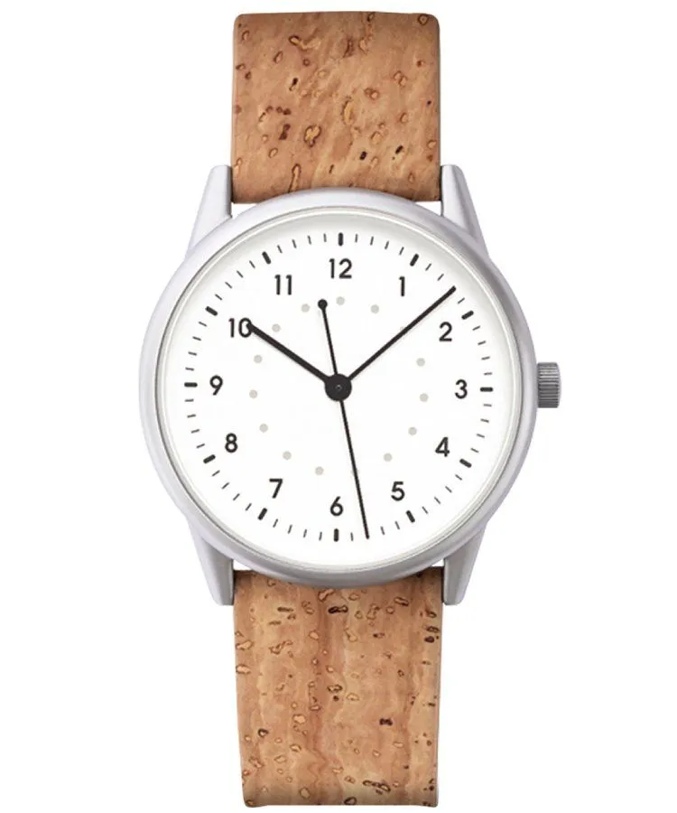 Ρολόι για Γυναίκες και Άνδρες Mudita Moment NR White Cork Automatic 5900316559962