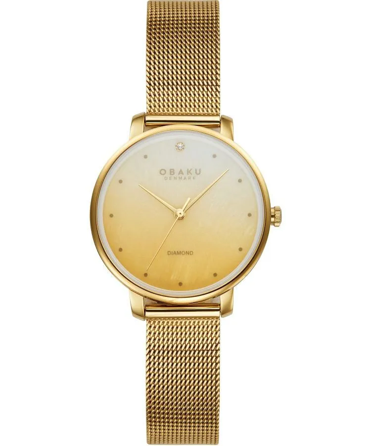 Ρολόι Γυναικεία Obaku Denmark Diamond V320LXGZMG-DG