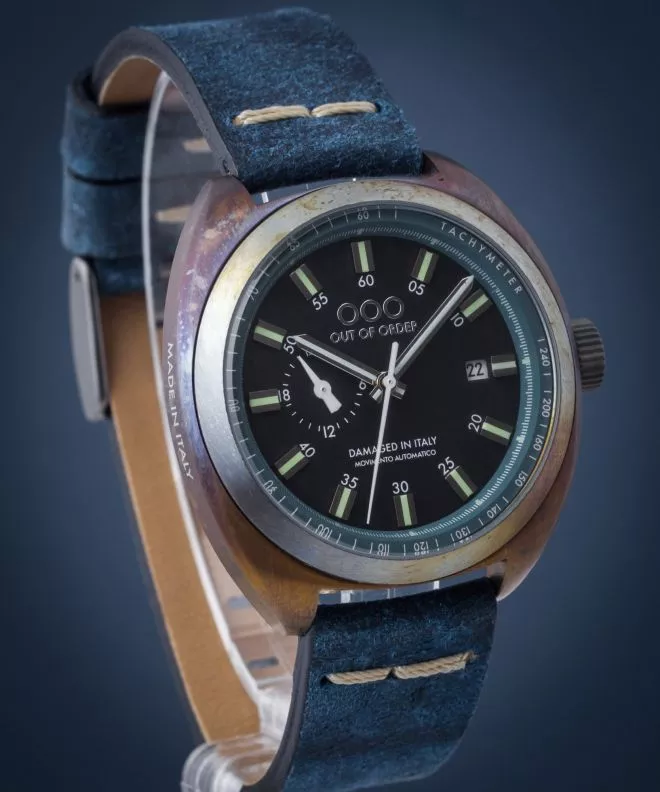 Ρολόι για Γυναίκες και Άνδρες Out of Order Torpedine Blue Automatic OOO.001-5.BL