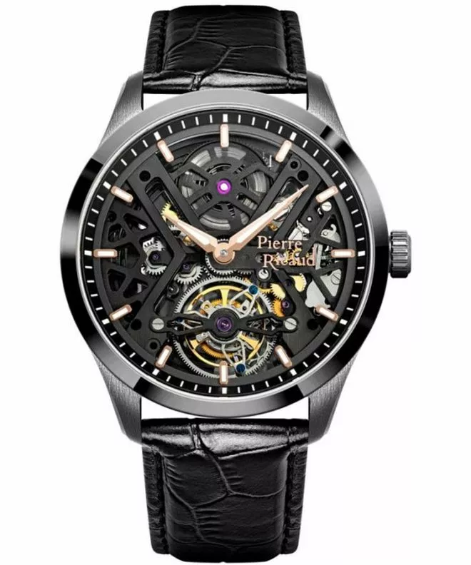 Ρολόι Ανδρικά Pierre Ricaud Tourbillon Automatic Skeleton P2004.S2R6A