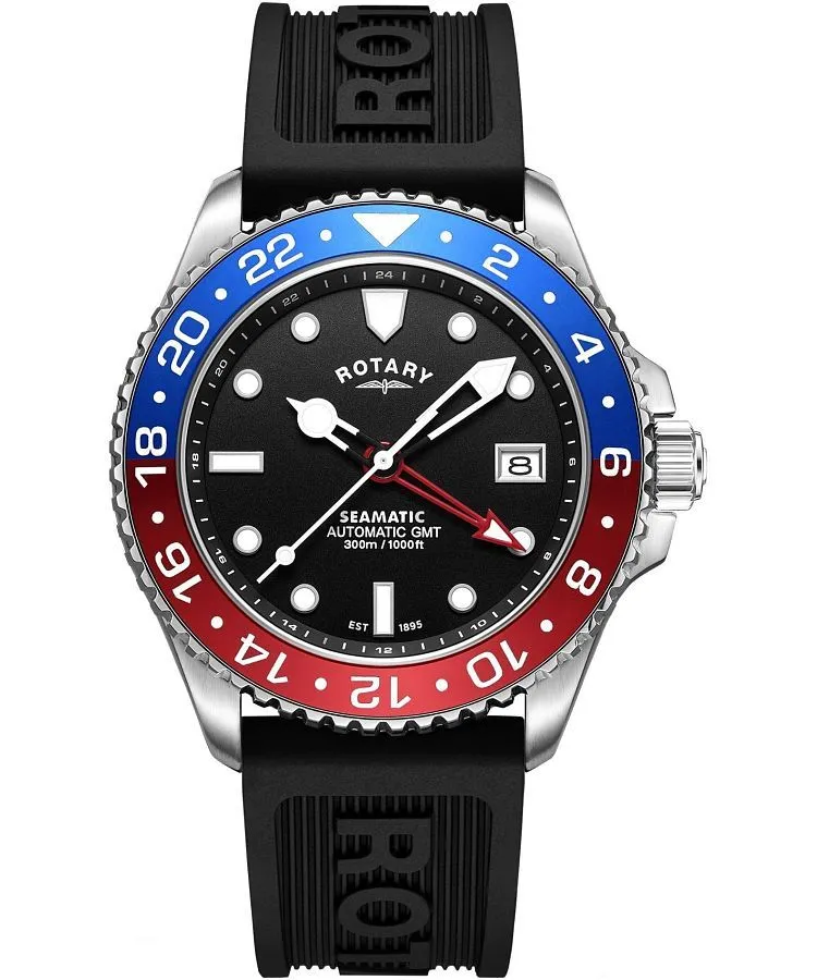 Ρολόι Ανδρικά Rotary Seamatic GMT Automatic GS04378/95