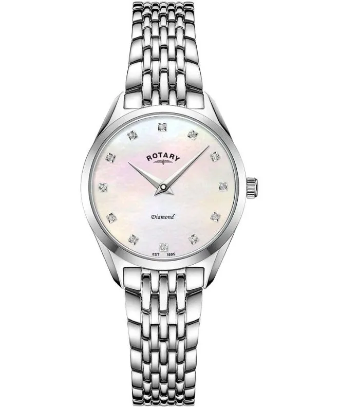 Ρολόι Γυναικεία Rotary Ultra Slim Diamond LB08010/07/D