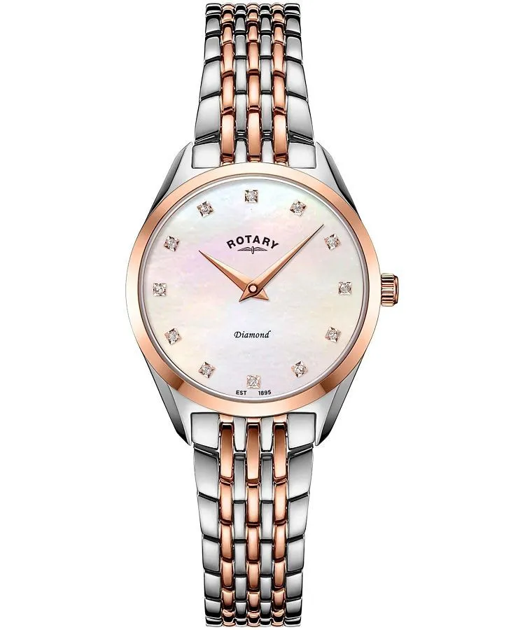 Ρολόι Γυναικεία Rotary Ultra Slim Diamond LB08012/41/D