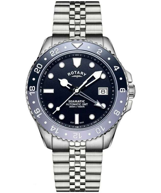 Ρολόι Ανδρικά Rotary Seamatic GMT Automatic RGB10005/04