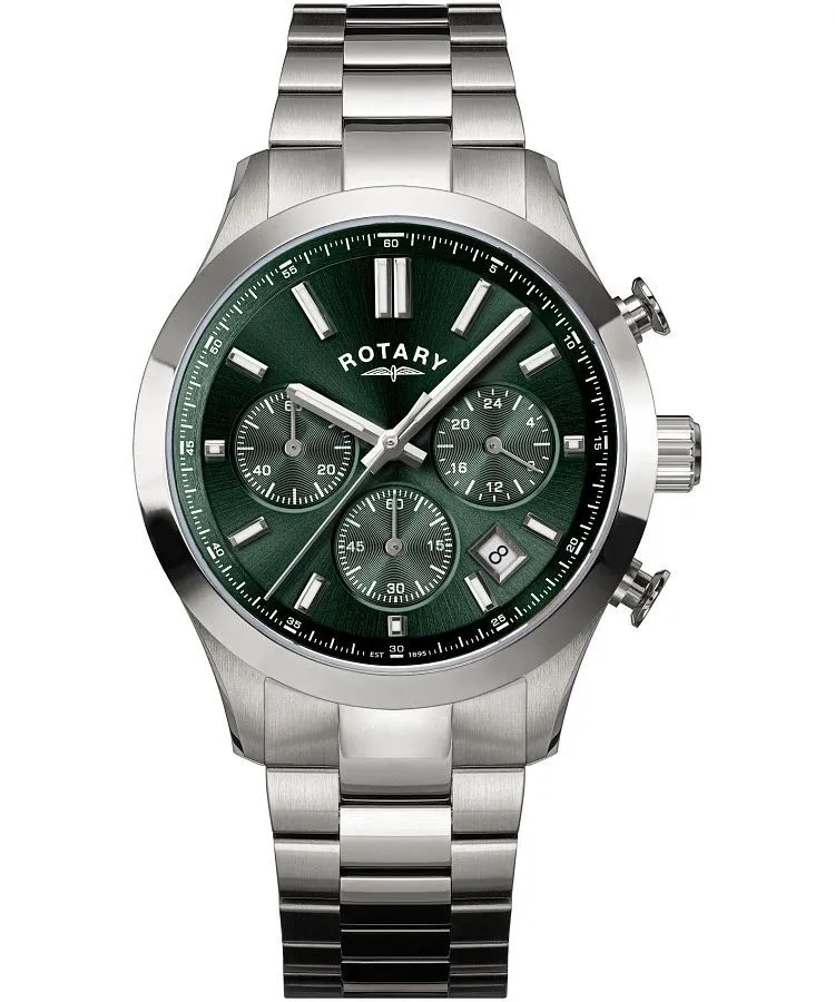 Ρολόι Ανδρικά Rotary Heritage Chronograph RGB10069/24
