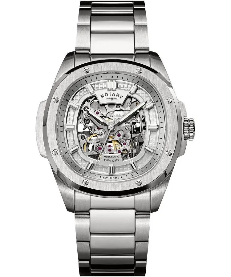 Ρολόι Ανδρικά Rotary Apex100 Automatic Skeleton RGB10079/06