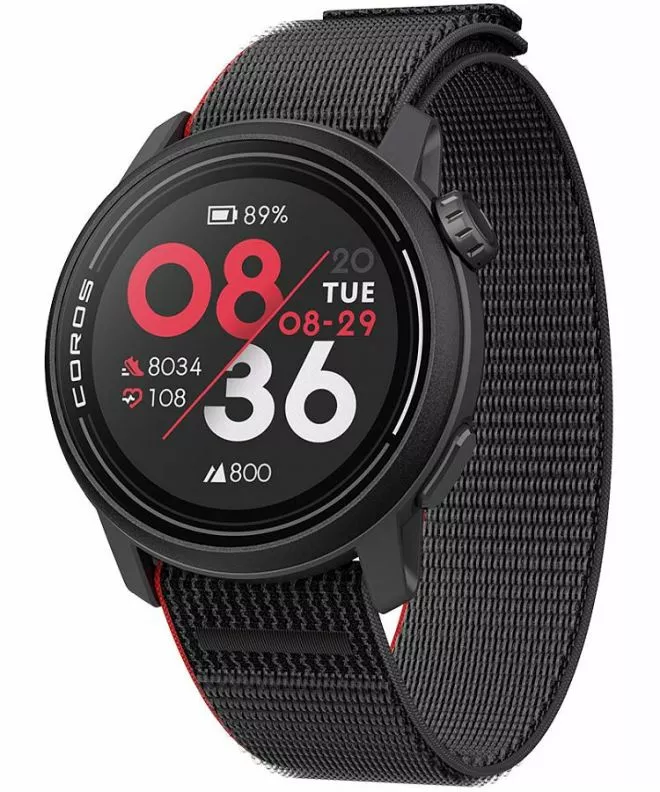 Αθλητικό Ρολόι για Γυναίκες και Άνδρες Coros Pace 3 Black WPACE3-INK