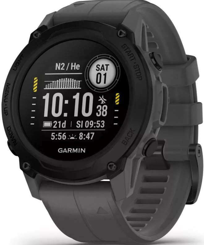 Αθλητικό Ρολόι για Γυναίκες και Άνδρες Garmin Descent™ G1 Slate Gray 010-02604-10
