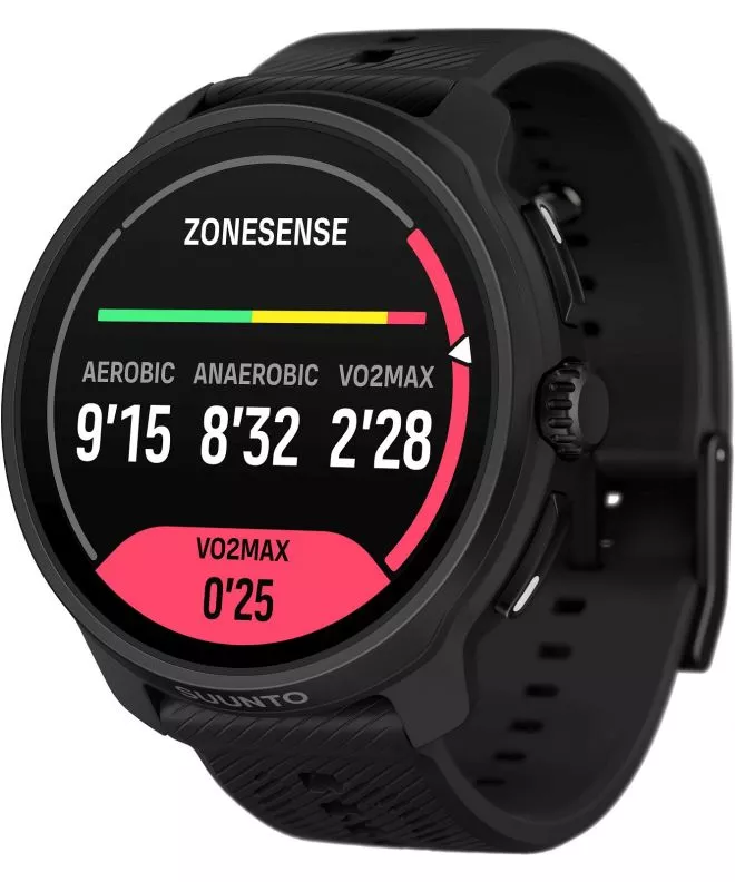 Αθλητικό Ρολόι Για Γυναίκες Και Άνδρες Suunto Race 2 All Black [Sapphire Glass] SS051200000