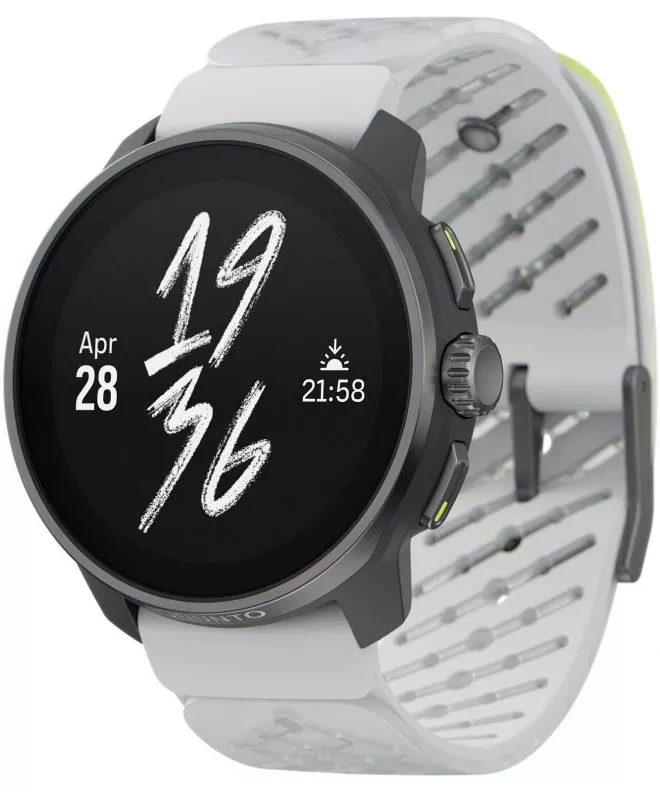 Αθλητικό Ρολόι για Γυναίκες και Άνδρες Suunto Race S Titanium Canary SS051105000