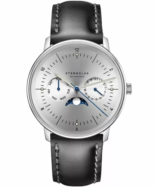 Ρολόι Ανδρικά Sternglas Naos Moonphase S01-NM52-BR02