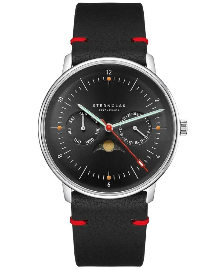 Ρολόι Ανδρικά Sternglas Naos Moonphase Edition Neuwerk S01-NMN03-VI29