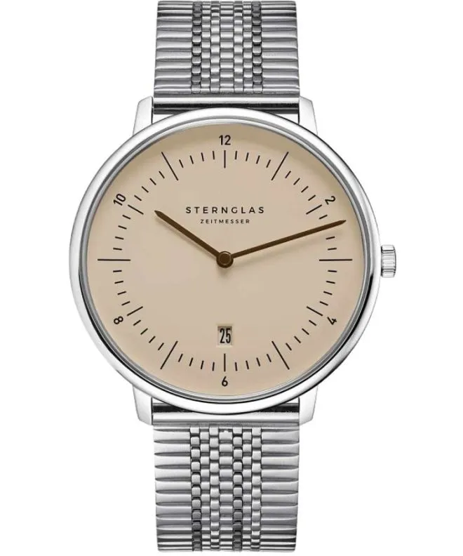 Ρολόι Ανδρικά Sternglas Naos XL Bauhaus S01-NX54-ME08