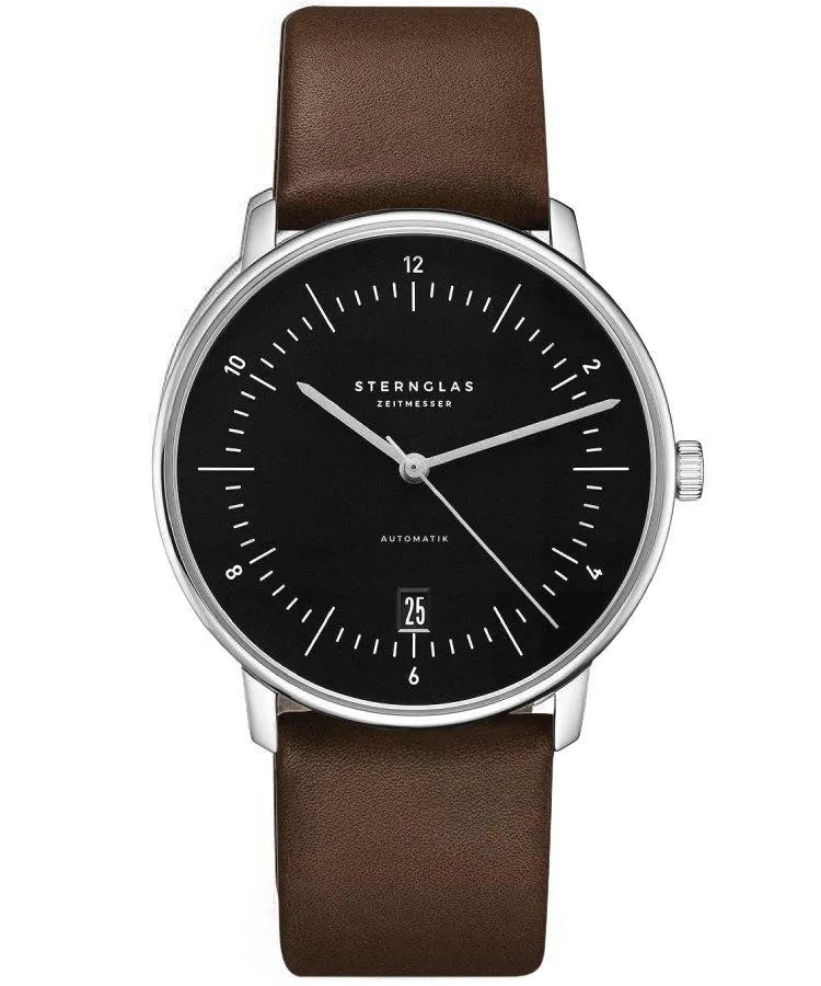 Ρολόι Ανδρικά Sternglas Naos Piano Black Automatic S02-NA53-PR04