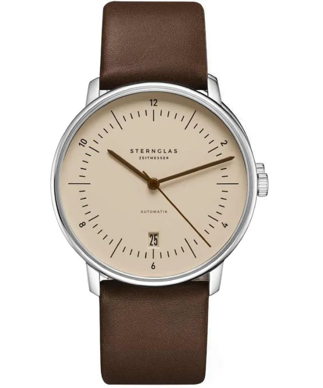 Ρολόι Ανδρικά Sternglas Naos Sand Brown Automatic S02-NA54-PR04