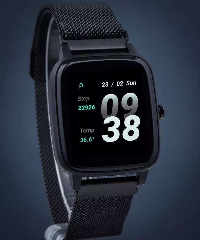 Ρολόι για Γυναίκες και Άνδρες Strand by Obaku Smartwatch S716USBBMB