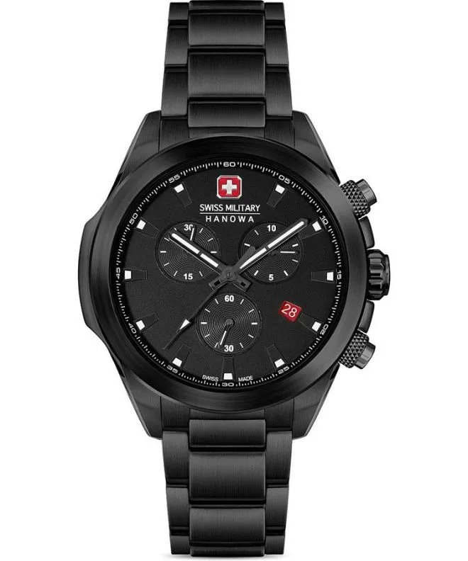 Ρολόι Ανδρικά Swiss Military Hanowa Chiroptera Night Vision Chronograph SMWGI0001930