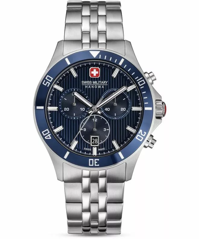 Ρολόι Ανδρικά Swiss Military Hanowa Flagship Heritage Chronograph SMWGI0007603