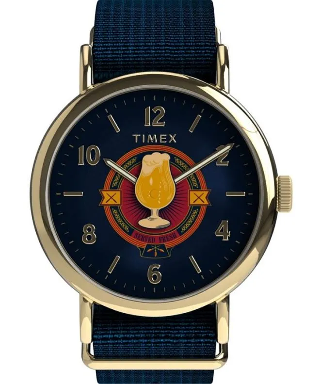 Ρολόι για Γυναίκες και Άνδρες Timex Harry Potter X Weekender Butterbeer 40mm Fabric Strap TW2Y76100