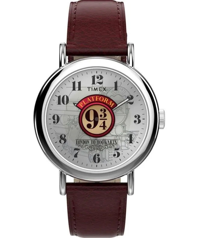 Ρολόι για Γυναίκες και Άνδρες Timex Harry Potter X Weekender Platform 9 3/4 37mm Leather Strap TW2Y76200