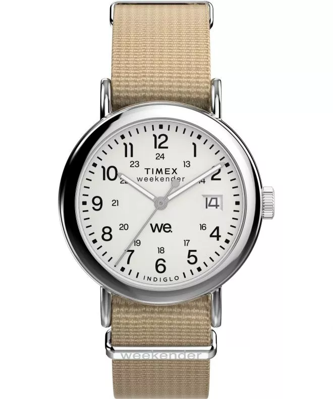 Ρολόι για Γυναίκες και Άνδρες Timex Weekender Main Line TW2Y09100