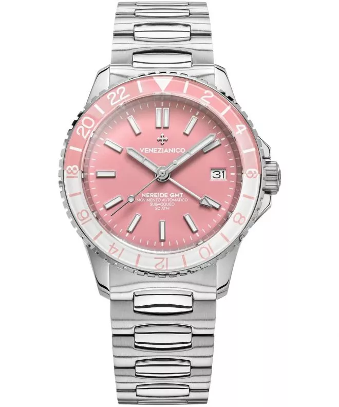 Ρολόι για Γυναίκες και Άνδρες Venezianico Nereide GMT Rosa 3521506C
