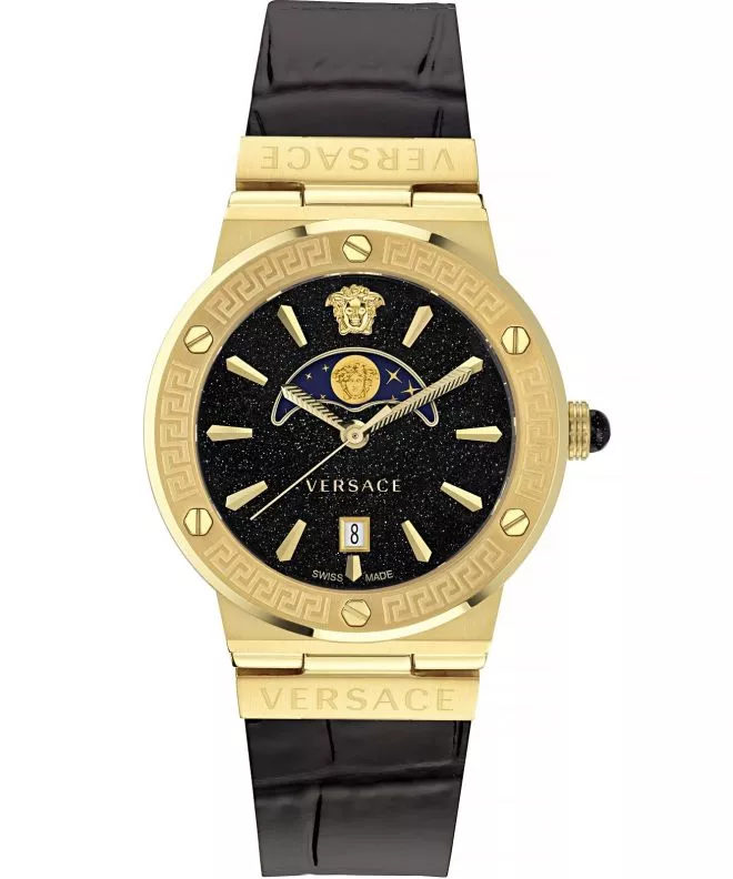 Ρολόι για Γυναίκες και Άνδρες Versace Greca Logo Moonphase VE7G00123