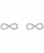 Σκουλαρίκια Daniel Wellington Mirelle Infinity Silver