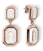 Σκουλαρίκια Furla Octagonal